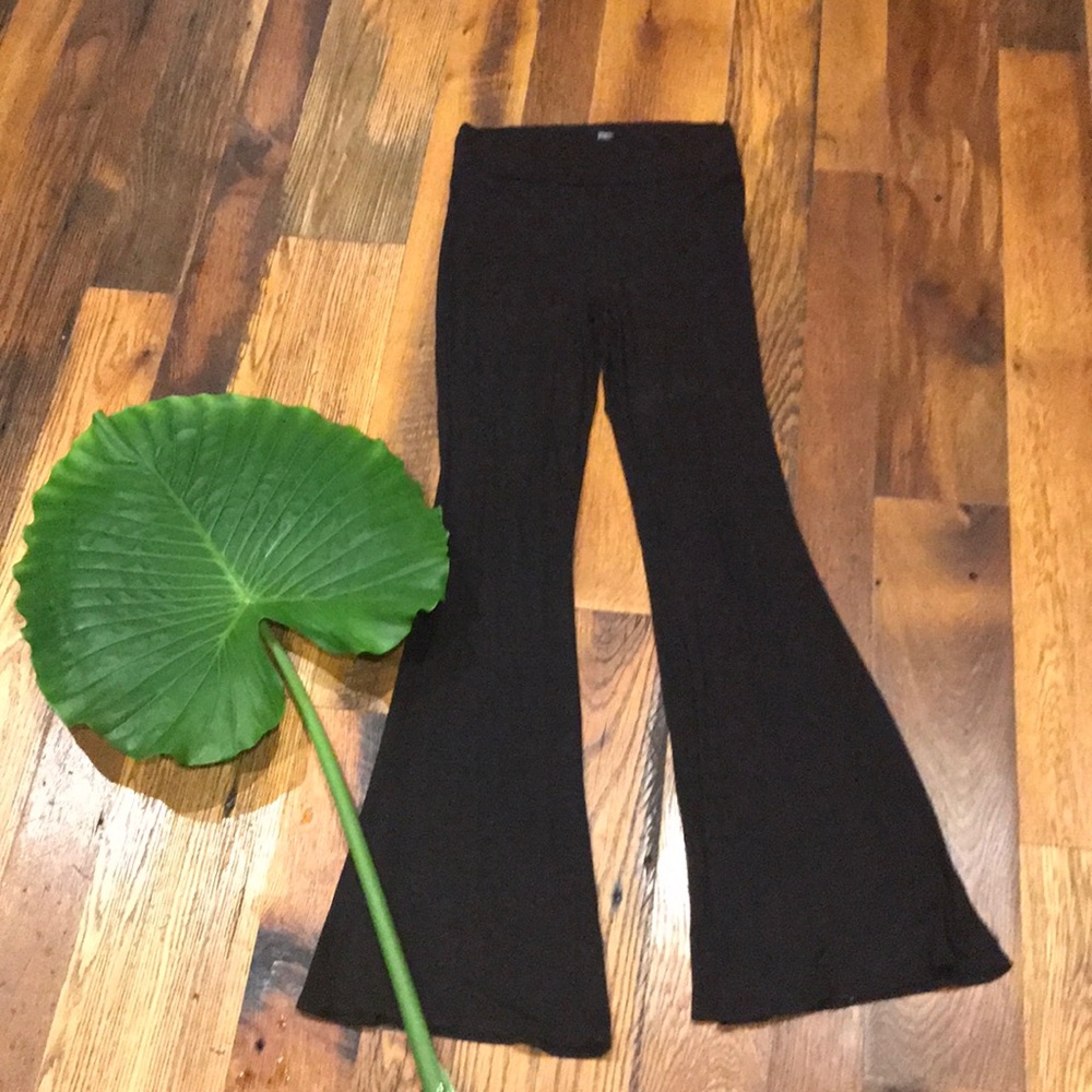 Black Flare Pants Soft and Stretchy Forever 21